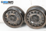 Steel wheels for Kia Cee'd Sportswagon I (09.2007 - 12.2012) 16 inches, width 6 (The price is for the set)