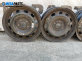 Steel wheels for Volvo S40 II Sedan (12.2003 - 12.2012) 15 inches, width 6 (The price is for the set)