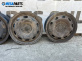 Steel wheels for Smart Forfour Hatchback 454 (01.2004 - 06.2006) 15 inches, width 6 (The price is for the set)