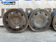 Steel wheels for Smart Forfour Hatchback 454 (01.2004 - 06.2006) 15 inches, width 6 (The price is for the set)