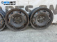 Steel wheels for Skoda Fabia I Combi (04.2000 - 12.2007) 14 inches, width 5, ET 35 (The price is for the set)