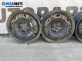 Steel wheels for Skoda Fabia I Combi (04.2000 - 12.2007) 14 inches, width 5, ET 35 (The price is for the set)