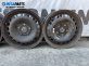Steel wheels for Audi A4 Sedan B5 (11.1994 - 09.2001) 15 inches, width 6 (The price is for the set)