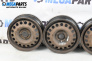Steel wheels for Opel Astra G Hatchback (02.1998 - 12.2009) 14 inches, width 5.5, ET 49 (The price is for the set)