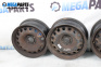 Steel wheels for Citroen C4 Coupe (11.2004 - 12.2013) 16 inches, width 6.5 (The price is for the set)
