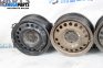 Steel wheels for Opel Zafira A Minivan (04.1999 - 06.2005) 15 inches, width 6, ET 49 (The price is for the set)