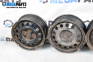 Steel wheels for Toyota Corolla E10 Liftback (05.1992 - 04.1997) 14 inches, width 5.5 (The price is for the set)