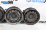 Steel wheels for Peugeot 306 Sedan (04.1993 - 10.2003) 14 inches, width 5.5 (The price is for the set)