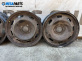 Steel wheels for Peugeot 307 Hatchback (08.2000 - 12.2012) 15 inches, width 6 (The price is for the set)