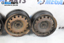 Jante din oțel for Opel Astra G Estate (02.1998 - 12.2009) 15 inches, width 6 (Prețul este pentru un set)