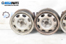 Jante din oțel for Volkswagen Polo Hatchback II (10.1994 - 10.1999) 13 inches, width 5.5 (Prețul este pentru un set)