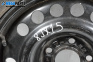 Reserverad for Opel Zafira A Minivan (04.1999 - 06.2005) 15 inches, width 6, ET 43 (Preis pro stück)