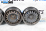 Steel wheels for Opel Corsa D Hatchback (07.2006 - 08.2014) 14 inches, width 6.5, ET 39 (The price is for the set)
