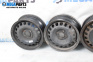 Steel wheels for Opel Corsa D Hatchback (07.2006 - 08.2014) 14 inches, width 6.5, ET 39 (The price is for the set)