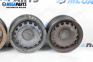 Steel wheels for Fiat Punto Hatchback II (09.1999 - 07.2012) 14 inches, width 5 (The price is for the set)