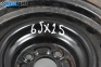 Spare tire for Toyota Corolla E12 Sedan (03.2001 - 03.2008) 15 inches, width 6 (The price is for one piece)