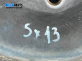 Jante din oțel for Peugeot 206 Hatchback (08.1998 - 12.2012) 13 inches, width 5 (Prețul este pentru 2 buc.)