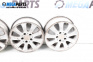 Alloy wheels for Mercedes-Benz A-Class Hatchback W169 (09.2004 - 06.2012) 15 inches, width 5 (The price is for the set)