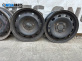 Steel wheels for Ford Fiesta V Hatchback (11.2001 - 03.2010) 14 inches, width 5.5 (The price is for the set)
