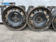 Jante din oțel for Renault Scenic I Minivan (09.1999 - 07.2010) 15 inches, width 6 (Prețul este pentru un set)