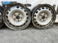 Jante din oțel for Volkswagen Golf V Hatchback (10.2003 - 02.2009) 15 inches, width 6 (Prețul este pentru un set)