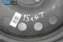 Reserverad for Renault Scenic II Minivan (06.2003 - 07.2010) 15 inches, width 4 (Preis pro stück)