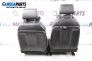 Leather seats with electric adjustment for Audi A6 Sedan C6 (05.2004 - 03.2011), 5 doors