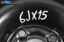 Reserverad for Opel Vectra B Estate (11.1996 - 07.2003) 15 inches, width 6 (Preis pro stück)