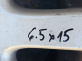 Alloy wheels for Volkswagen Golf V Hatchback (10.2003 - 02.2009) 15 inches, width 6.5 (The price is for the set)