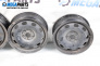 Jante din oțel for Volkswagen Golf IV Hatchback (08.1997 - 06.2005) 15 inches, width 6 (Prețul este pentru un set)