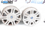 Jante din aliaj for Fiat Idea Minivan (12.2003 - 12.2010) 15 inches, width 6 (Prețul este pentru un set)