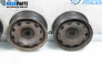 Stahlfelgen for Volkswagen Golf IV Hatchback (08.1997 - 06.2005) 14 inches, width 6, ET 38 (Preis pro set angegeben)