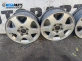 Alufelgen for Opel Zafira A Minivan (04.1999 - 06.2005) 15 inches, width 6, ET 43 (Preis pro set angegeben)