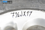 Spare tire for Alfa Romeo 166 Sedan (09.1998 - 06.2007) 17 inches, width 7.5 (The price is for one piece)