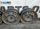 Jante din oțel for Renault Megane Scenic (10.1996 - 12.2001) 14 inches, width 5.5 (Prețul este pentru un set)