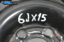 Spare tire for Opel Astra G Hatchback (02.1998 - 12.2009) 15 inches, width 6 (The price is for one piece)