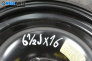 Spare tire for Peugeot 307 CC Cabrio (03.2003 - 06.2009) 16 inches, width 6.5 (The price is for one piece)