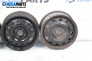 Jante din oțel for Suzuki Swift III Hatchback (02.2005 - 10.2010) 15 inches, width 6 (Prețul este pentru un set)