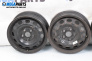 Stahlfelgen for Volkswagen Sharan Minivan I (05.1995 - 03.2010) 15 inches, width 6 (Preis pro set angegeben)