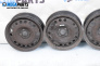Stahlfelgen for Opel Meriva A Minivan (05.2003 - 05.2010) 15 inches, width 6 (Preis pro set angegeben)
