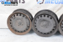Steel wheels for Nissan Micra III Hatchback (01.2003 - 06.2010) 15 inches, width 5.5 (The price is for the set)