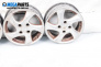 Alufelgen for Peugeot 206 CC Cabrio (09.2000 - 12.2008) 15 inches, width 6 (Preis pro set angegeben)