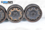 Jante din oțel for Seat Ibiza III Hatchback (02.2002 - 11.2009) 14 inches, width 6 (Prețul este pentru un set)