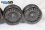Steel wheels for Opel Corsa D Hatchback (07.2006 - 08.2014) 15 inches, width 6, ET 39 (The price is for the set)