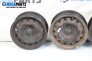Stahlfelgen for Citroen Xsara Picasso (09.1999 - 06.2012) 15 inches, width 6 J (Preis pro set angegeben)