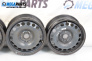 Steel wheels for Audi A4 Sedan B7 (11.2004 - 06.2008) 15 inches, width 6 J (The price is for the set)
