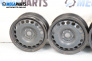 Steel wheels for Audi A4 Sedan B7 (11.2004 - 06.2008) 15 inches, width 6 J (The price is for the set)