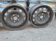 Steel wheels for Volkswagen Sharan Minivan I (05.1995 - 03.2010) 15 inches, width 6 J (The price is for the set)