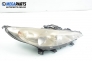 Headlight for Peugeot 207 1.4 HDi, 68 hp, truck, 3 doors, 2007, position: right