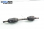 Driveshaft for Mercedes-Benz M-Class W163 2.7 CDI, 163 hp automatic, 2004, position: front - left